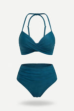Structured Triangle Bikini Set — Floral
