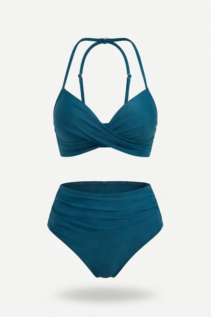 Structured Triangle Bikini Set — Floral