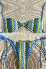 Supplier reference — 2026 new European and American Amazon bikini wavy 