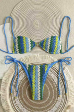 Supplier reference — 2026 new European and American Amazon bikini wavy 