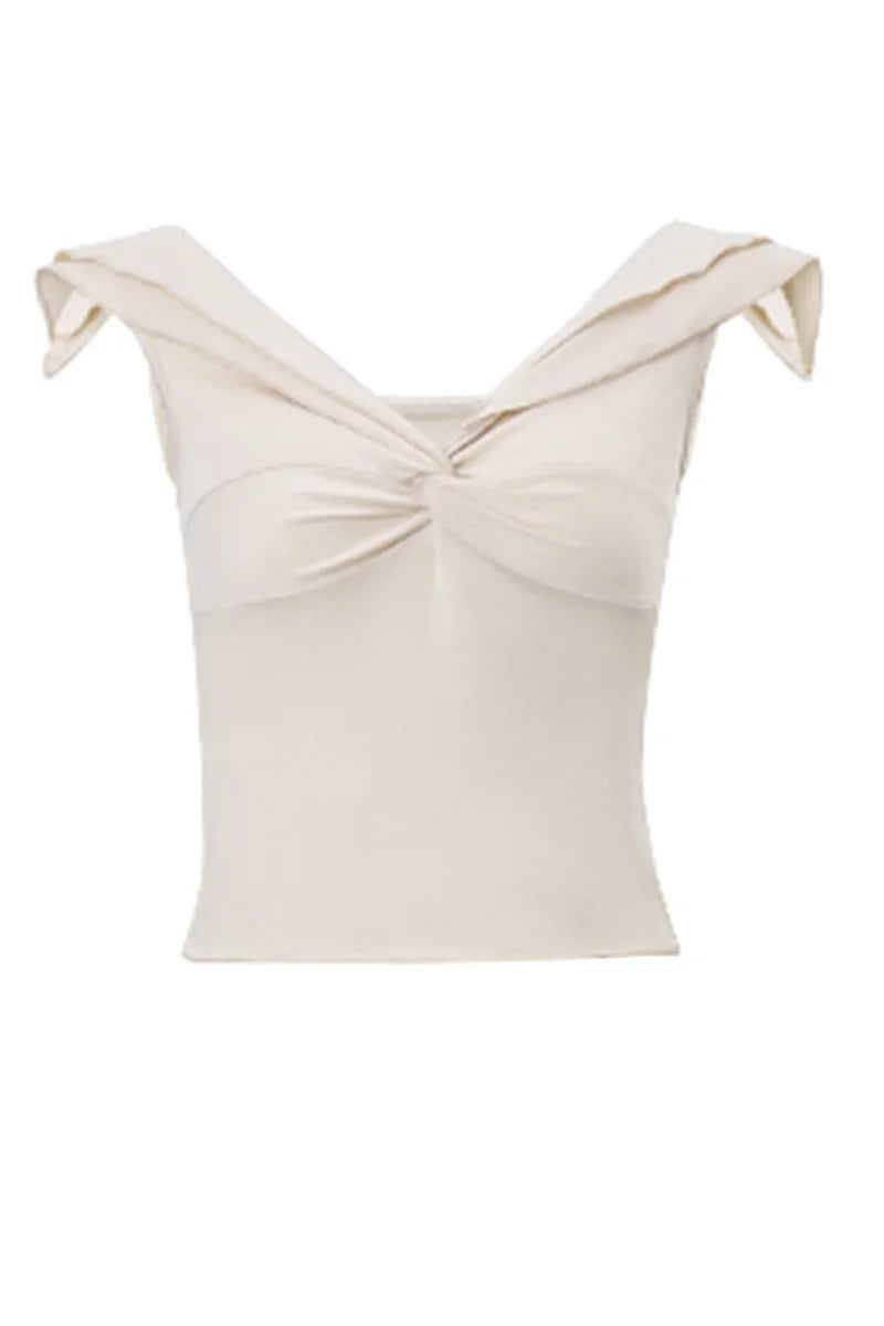 Supplier reference — European and American style pure desire V-neck Fre