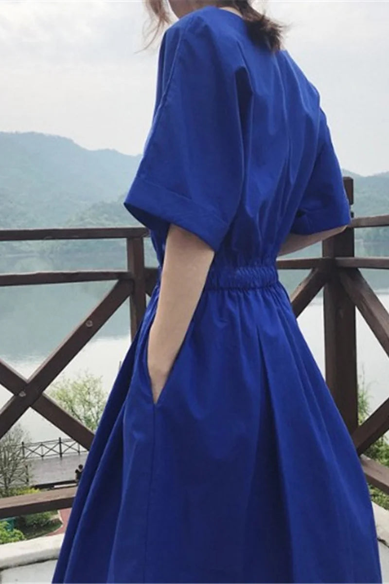 Supplier reference — 862 Korean Age Reduction Dress 2025 Summer New Wom