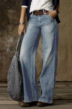 Supplier reference — European and American retro fashion casual straigh