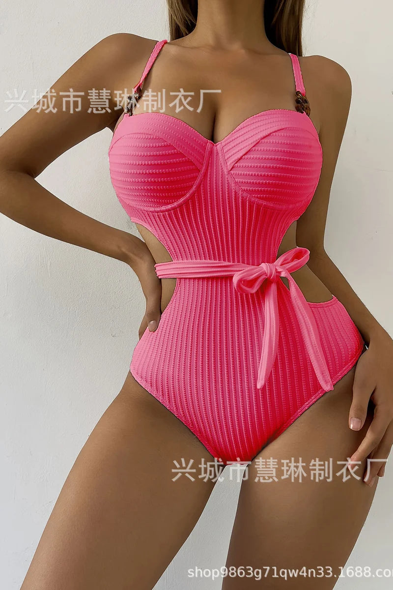 Supplier reference — 2026 European and American new one-piece bikini sw