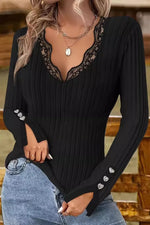 Supplier reference — Cross-border Amazon 2024 new autumn women's tops V