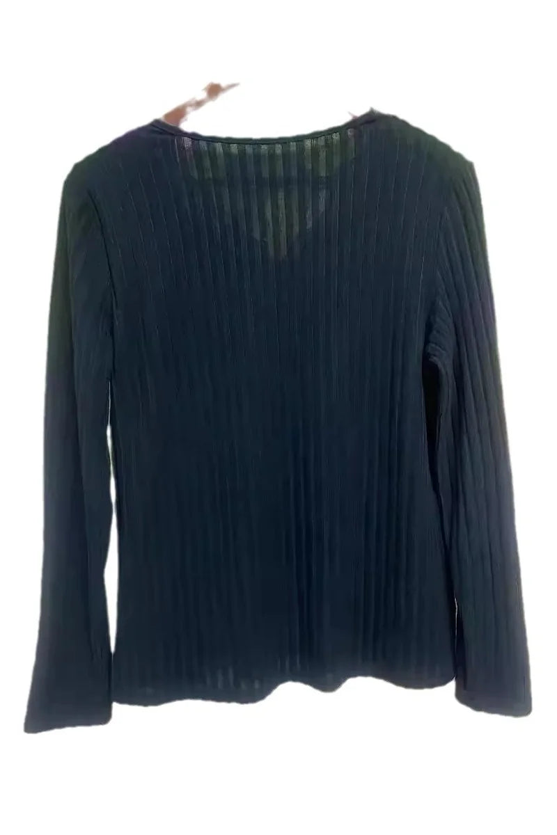 Supplier reference — Cross-border Amazon 2024 new autumn women's tops V