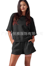 Supplier reference — 2025 Amazon hot cross-border women's solid color r