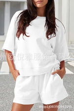 Supplier reference — 2025 Amazon hot cross-border women's solid color r