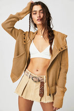 Supplier reference — Amazon jacket splicing sweatshirt European and Ame