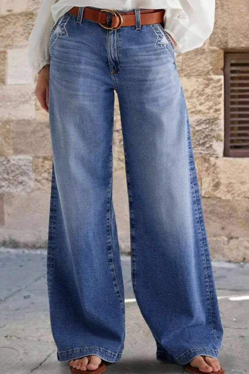 Supplier reference — European and American cross-border retro wide-leg 